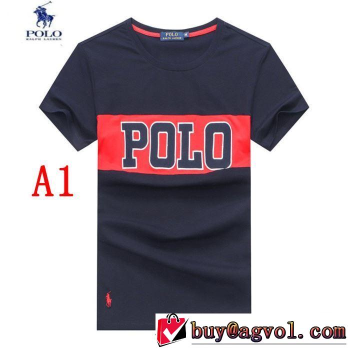 限定品 人気No.1 ポロ ラルフローレン2019年最新ファッション  Polo Ralph Lauren 3色可選   Tシャツ/半袖