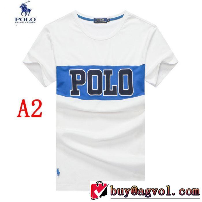 限定品 人気No.1 ポロ ラルフローレン2019年最新ファッション  Polo Ralph Lauren 3色可選   Tシャツ/半袖