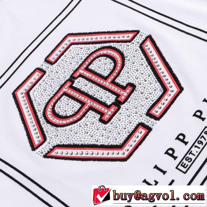 PHILIPP PLEIN フィリッププレイン 半袖Tシャツ 2色可選 今季のトレンド人気新作 特に注目したい