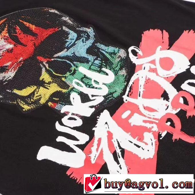 2色可選 リッチな印象に Tシャツ/ティーシャツ フィリッププレイン PHILIPP PLEIN 2019春夏も引き続き人気セール