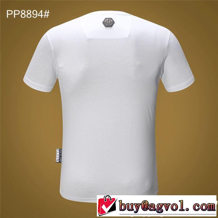 2019夏ファション新品 Tシャツ/ティーシャツ フィリッププレイン PHILIPP PLEIN 季節をまたい新作アイテム