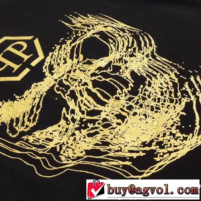 【2019春夏】最新コレクション PHILIPP PLEIN 今シーズン人気のアイテム 2色可選 Tシャツ/ティーシャツ フィリッププレイン