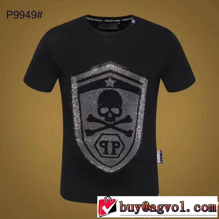  大人のカジュアルスタイル Tシャツ/ティーシャツ2019SSのトレンド商品  フィリッププレイン PHILIPP PLEIN 