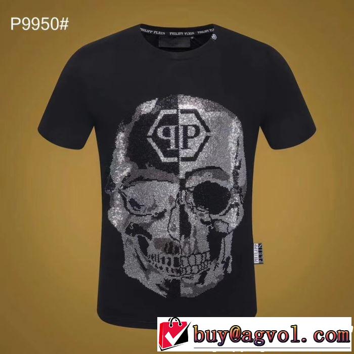  フィリッププレイン PHILIPP PLEIN  春夏らしい華やか Tシャツ/ティーシャツ 2019夏色っぽさ 