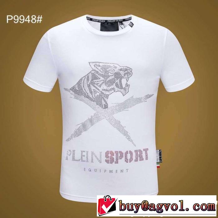  フィリッププレイン2019夏ファション新品  PHILIPP PLEIN 新しい斬新なスタイル Tシャツ/ティーシャツ  2色可選