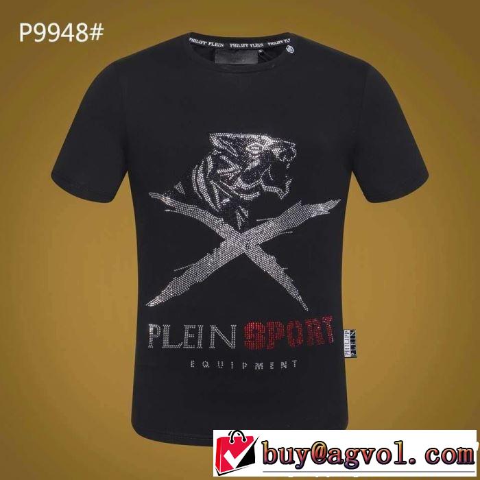 フィリッププレイン2019夏ファション新品  PHILIPP PLEIN 新しい斬新なスタイル Tシャツ/ティーシャツ  2色可選