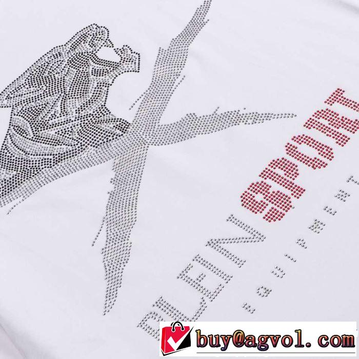 フィリッププレイン2019夏ファション新品  PHILIPP PLEIN 新しい斬新なスタイル Tシャツ/ティーシャツ  2色可選