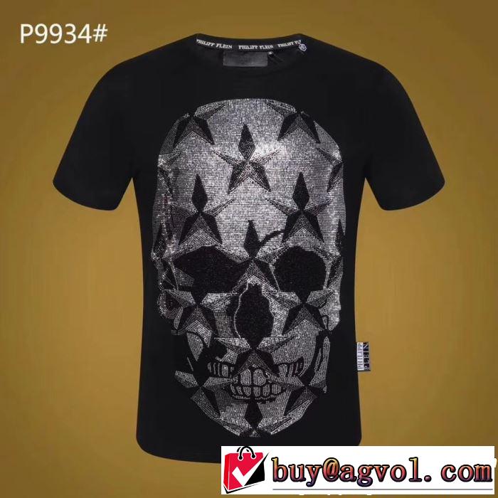  大人の余裕が漂う Tシャツ/ティーシャツ フィリッププレイン夏っぽさ新作アイテム PHILIPP PLEIN