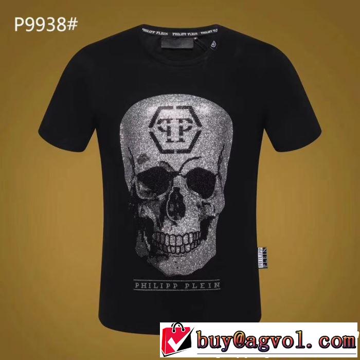 爽やかすぎない大人の印象に Tシャツ/ティーシャツ 2019春夏の大注目トレンド フィリッププレイン PHILIPP PLEIN 多色可選 
