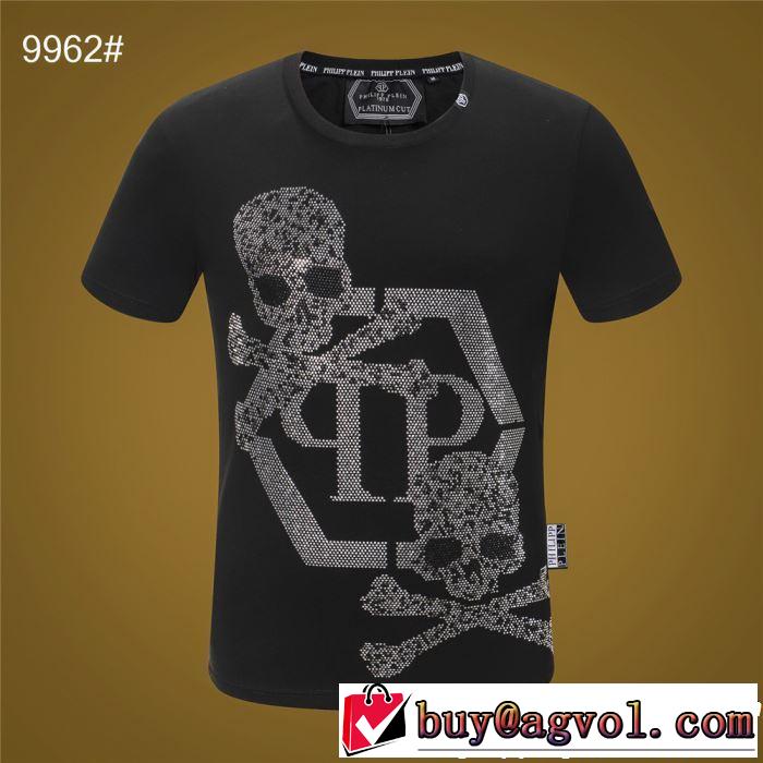  きちんと感が抜群 Tシャツ/ティーシャツ フィリッププレイン PHILIPP PLEIN 春夏のトレンドアイテム