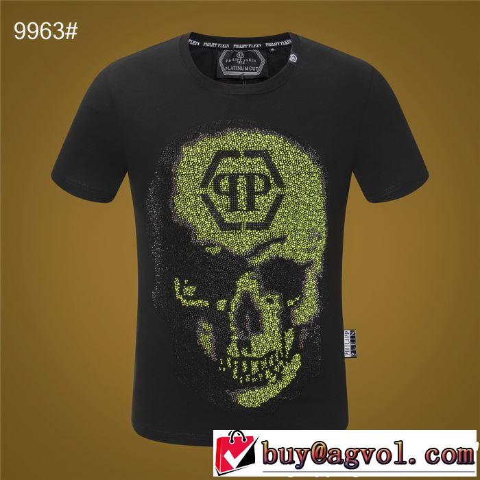  2019年春夏流行ファッションフィリッププレイン PHILIPP PLEIN 知的優秀アイテム Tシャツ/ティーシャツ