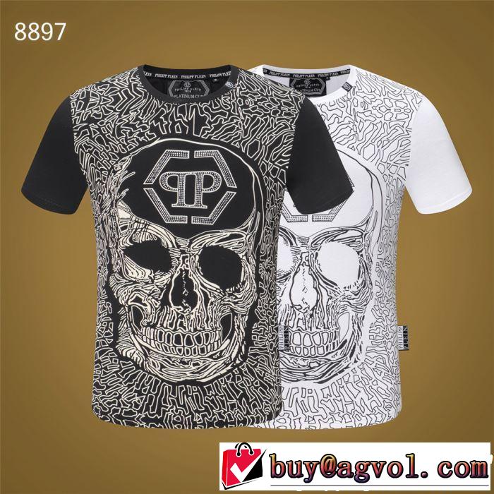  フィリッププレイン PHILIPP PLEIN 2色可選 大人のこなれた着こなし Tシャツ/ティーシャツ 快適な着心地