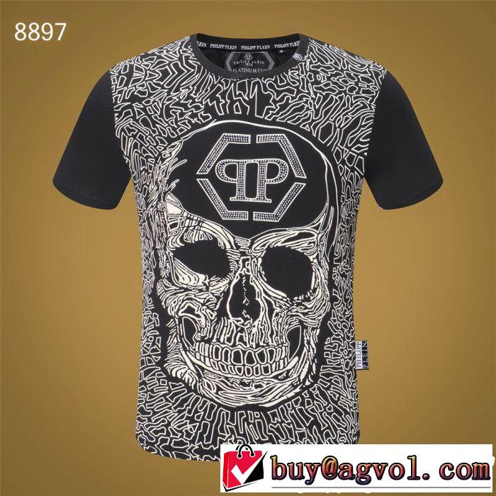フィリッププレイン PHILIPP PLEIN 2色可選 大人のこなれた着こなし Tシャツ/ティーシャツ 快適な着心地