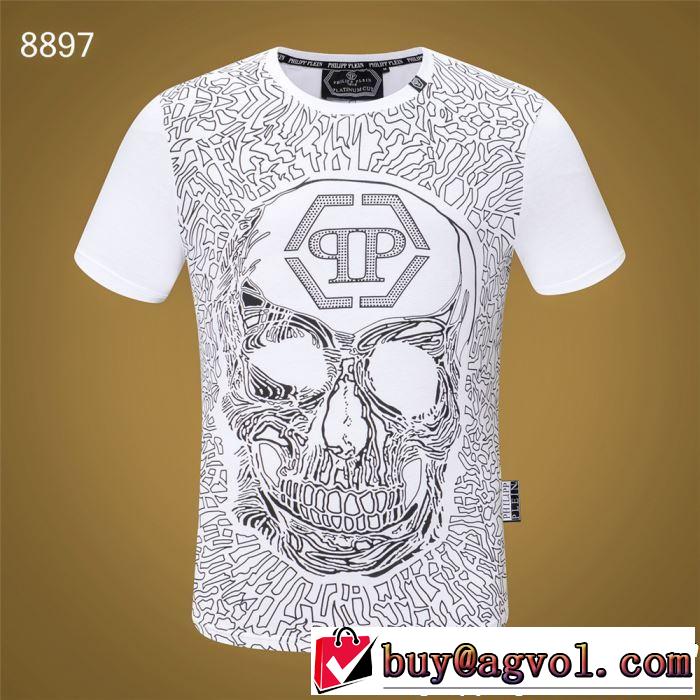 フィリッププレイン PHILIPP PLEIN 2色可選 大人のこなれた着こなし Tシャツ/ティーシャツ 快適な着心地