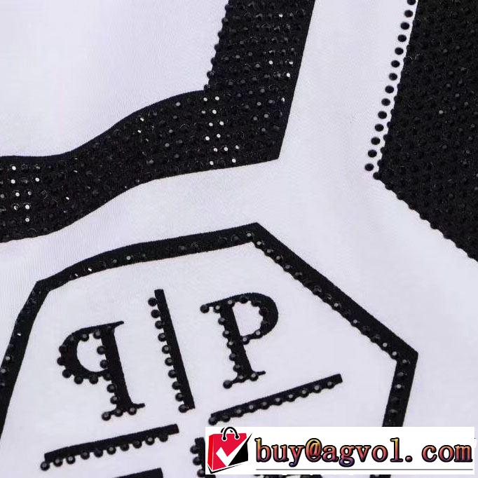2色可選  抜け感スゴイ Tシャツ/ティーシャツ フィリッププレイン 2019春夏も引き続き人気セール PHILIPP PLEIN