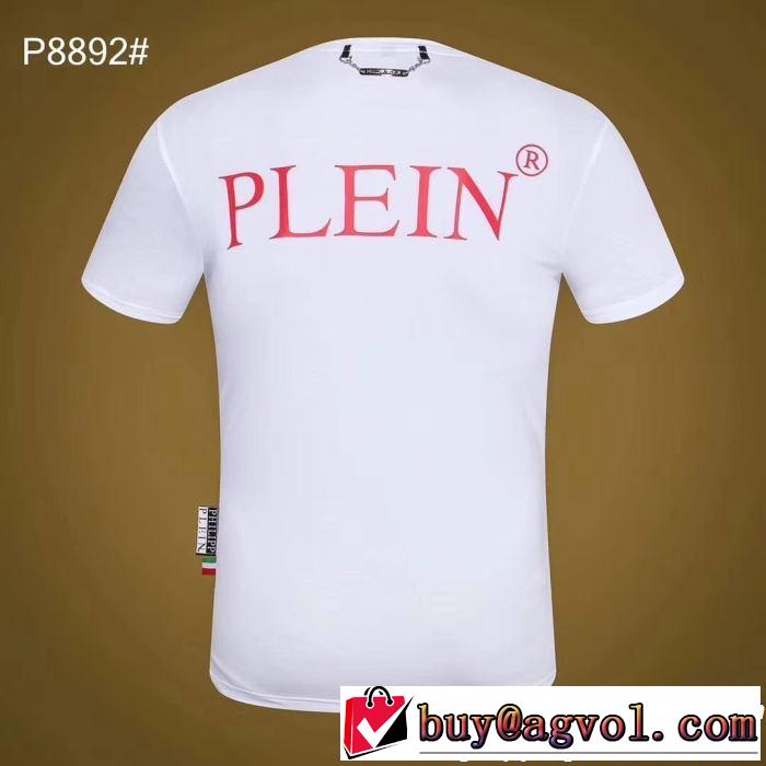 PHILIPP PLEIN 夏大人気のアイテム Tシャツ/ティーシャツ フィリッププレイン 2色可選 春夏の流行り2019新品