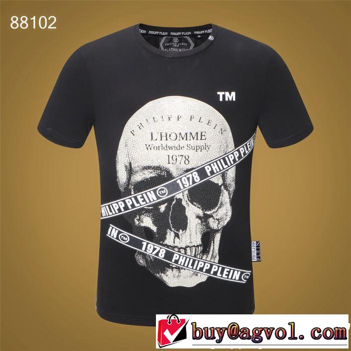 2019夏ファション新品  フィリッププレイン PHILIPP PLEIN 2色可選 季節をまたい新作アイテムTシャツ/ティーシャツ