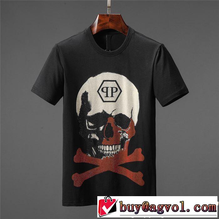  フィリッププレイン PHILIPP PLEIN  夏のフレッシュな気分に Tシャツ/ティーシャツ 2色可選 2019即旬な装いに 