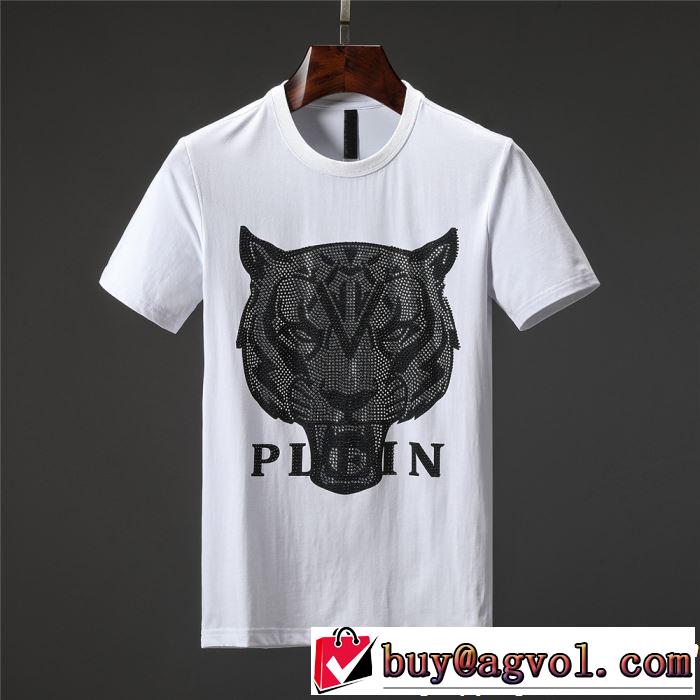  2色可選目を引く存在感抜群 Tシャツ/ティーシャツ フィリッププレイン PHILIPP PLEIN  2019春夏の大注目トレンド 