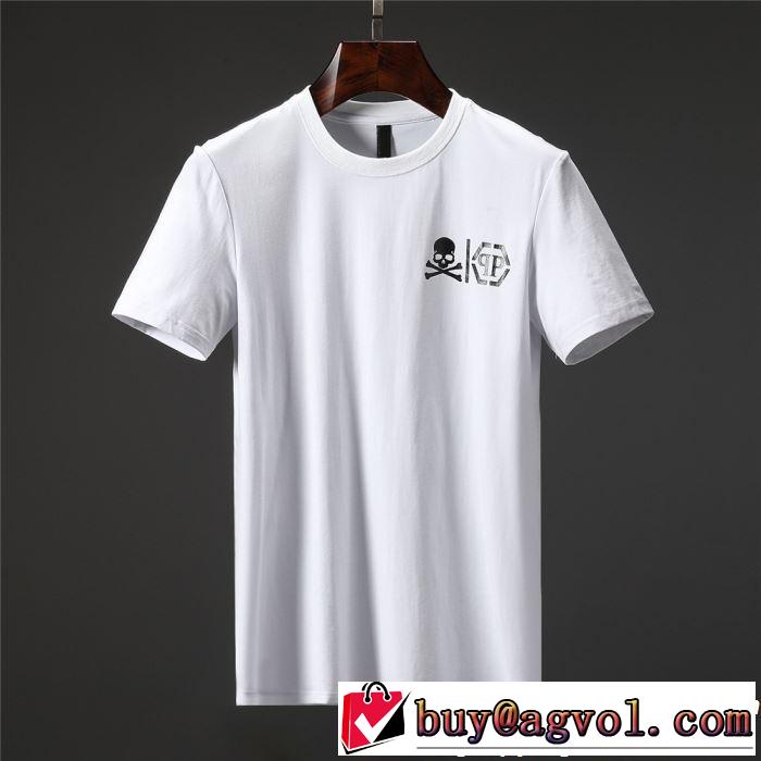  大人のカジュアルスタイル Tシャツ/ティーシャツ  2色可選フィリッププレイン PHILIPP PLEIN 2019SSのトレンド商品 