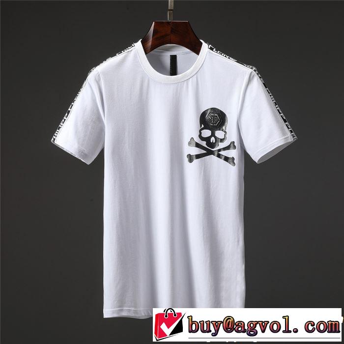  PHILIPP PLEIN 2色可選 定番のスタイル春夏限定 Tシャツ/ティーシャツ 2019夏ファション新品 フィリッププレイン
