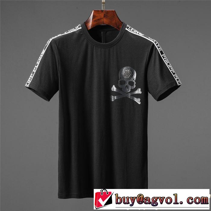 PHILIPP PLEIN 2色可選 定番のスタイル春夏限定 Tシャツ/ティーシャツ 2019夏ファション新品 フィリッププレイン