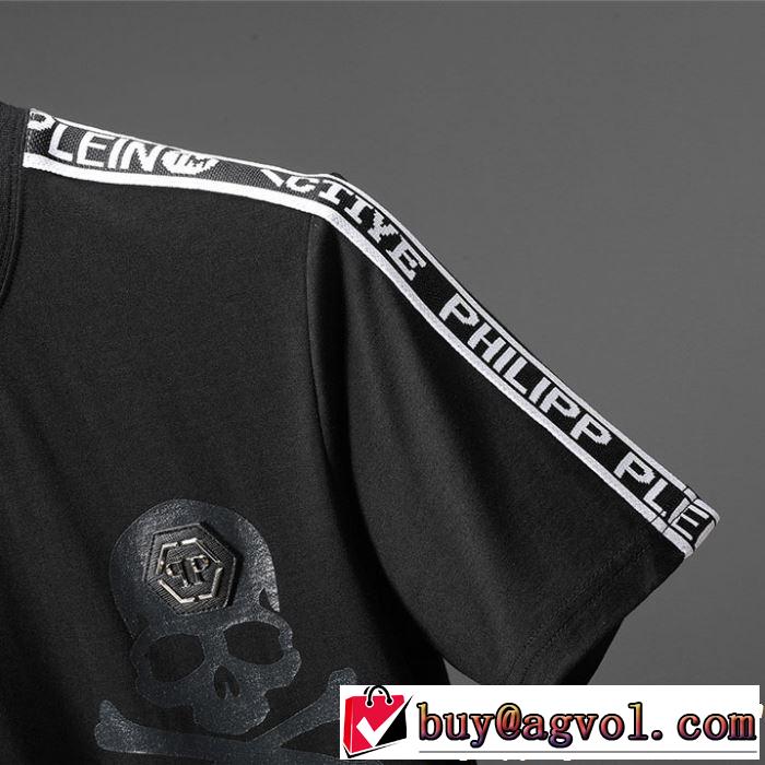 PHILIPP PLEIN 2色可選 定番のスタイル春夏限定 Tシャツ/ティーシャツ 2019夏ファション新品 フィリッププレイン