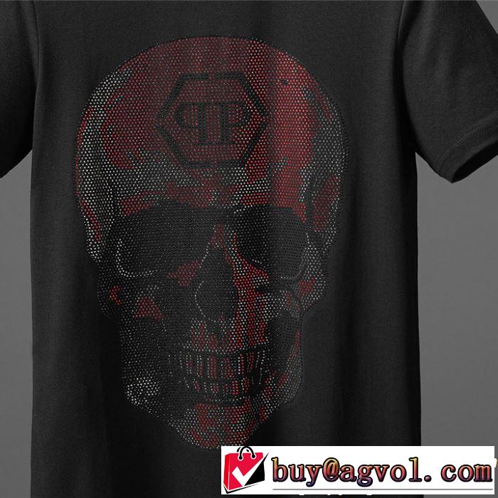 Tシャツ/ティーシャツ 今季流行りの人気新作  2色可選フィリッププレイン PHILIPP PLEIN 2019年夏の一押しファッションアイテム