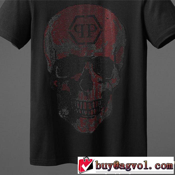 Tシャツ/ティーシャツ 今季流行りの人気新作  2色可選フィリッププレイン PHILIPP PLEIN 2019年夏の一押しファッションアイテム