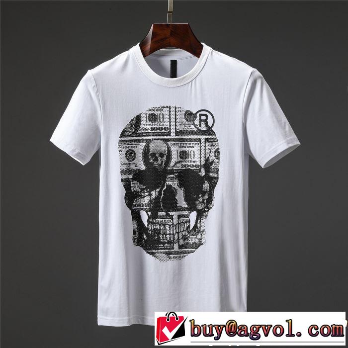  2019SSのトレンド商品 Tシャツ/ティーシャツ2色可選 フィリッププレイン PHILIPP PLEIN  快適な着心地 