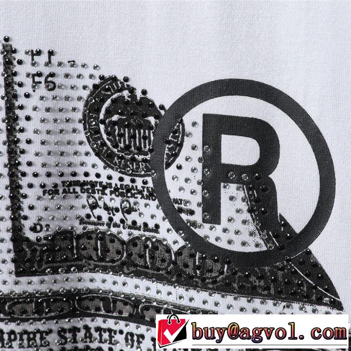 2019SSのトレンド商品 Tシャツ/ティーシャツ2色可選 フィリッププレイン PHILIPP PLEIN  快適な着心地