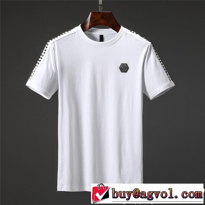 大人の華やかさを演出 Tシャツ/ティーシャツ 2色可選 フィリッププレイン PHILIPP PLEIN  2019SSのトレンド商品