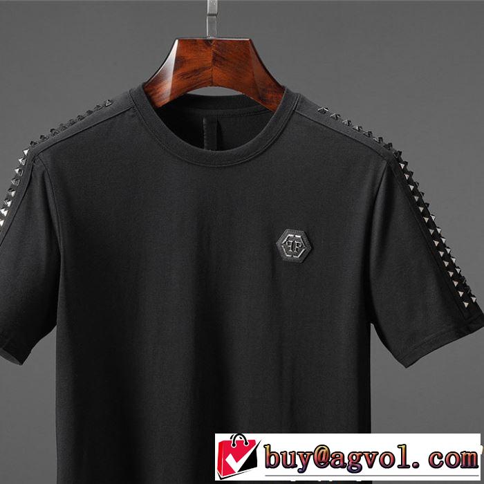 大人の華やかさを演出 Tシャツ/ティーシャツ 2色可選 フィリッププレイン PHILIPP PLEIN  2019SSのトレンド商品
