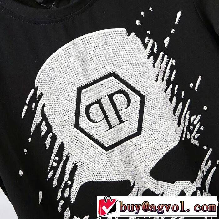 フィリッププレイン PHILIPP PLEIN Tシャツ/ティーシャツ 2色可選 2019年の春夏に着たい オシャレアイテム