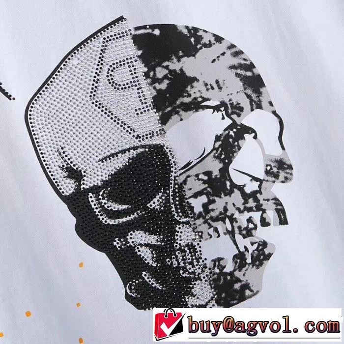 PHILIPP PLEIN Tシャツ/ティーシャツ 2色可選 《2019年》今、注目のストリート カジュアルさ フィリッププレイン