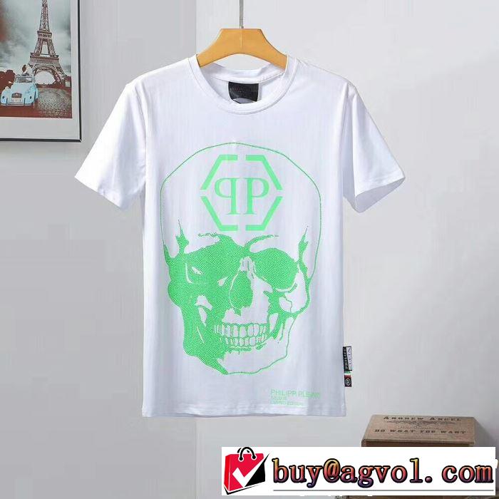 2色可選 【2019年】夏のファッション オシャレな印象に フィリッププレイン PHILIPP PLEIN Tシャツ/ティーシャツ