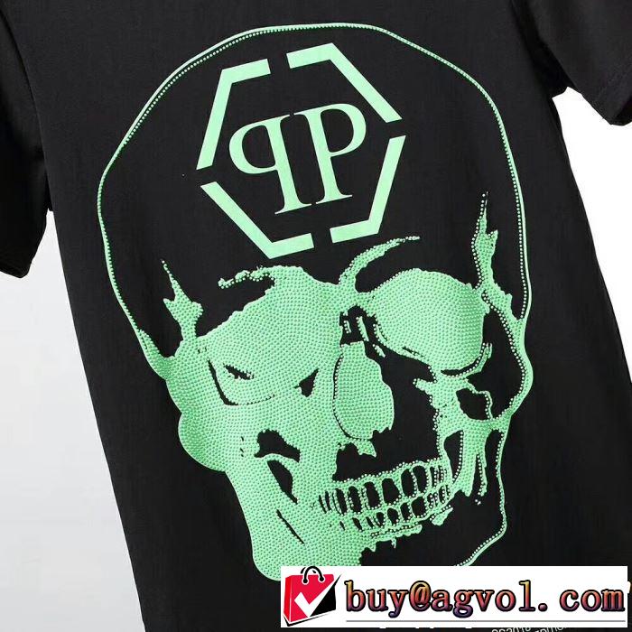 2色可選 【2019年】夏のファッション オシャレな印象に フィリッププレイン PHILIPP PLEIN Tシャツ/ティーシャツ