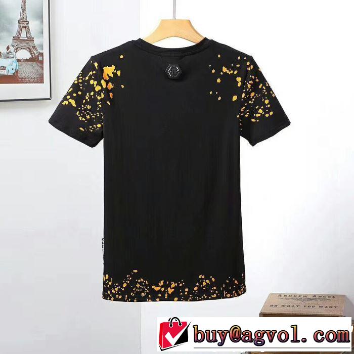 フィリッププレイン PHILIPP PLEIN Tシャツ/ティーシャツ 2色可選 2019春夏のトレンド新商品 オシャレ印象で人気の高い