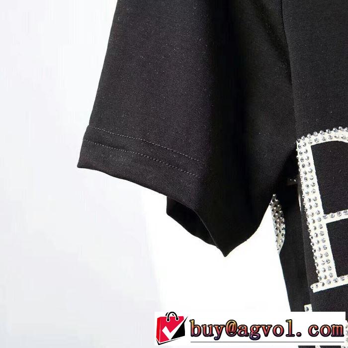 2019春夏も引き続き人気セール きちんと感が抜群 フィリッププレイン PHILIPP PLEIN Tシャツ/ティーシャツ 2色可選