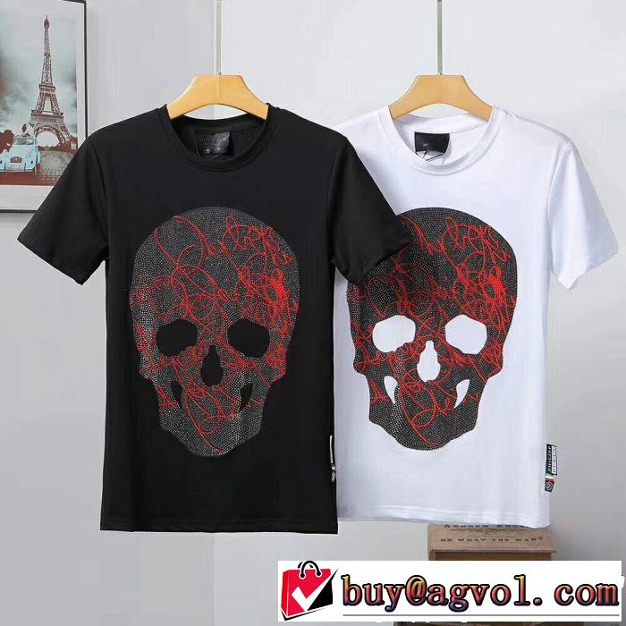 フィリッププレイン PHILIPP PLEIN Tシャツ/ティーシャツ 2色可選 2019即旬な装いに オススメしたい最新注目ファション