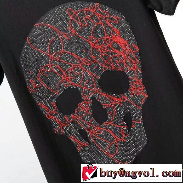 フィリッププレイン PHILIPP PLEIN Tシャツ/ティーシャツ 2色可選 2019即旬な装いに オススメしたい最新注目ファション