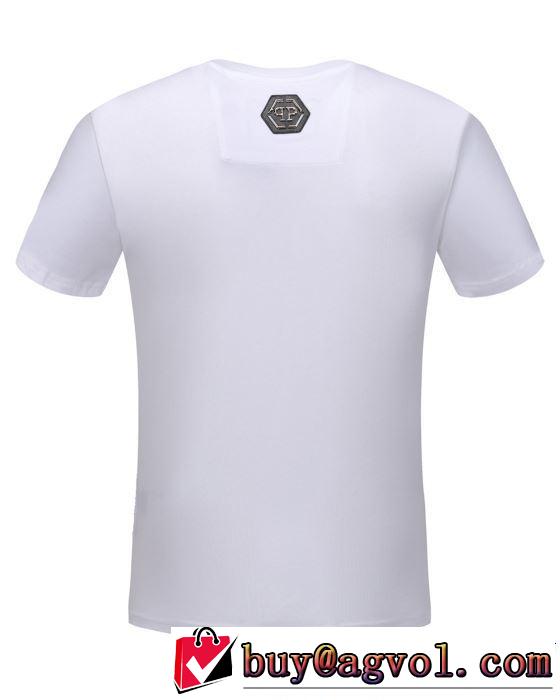 2019年春夏流行ファッション きれいめ上品に フィリッププレイン PHILIPP PLEIN Tシャツ/ティーシャツ 2色可選