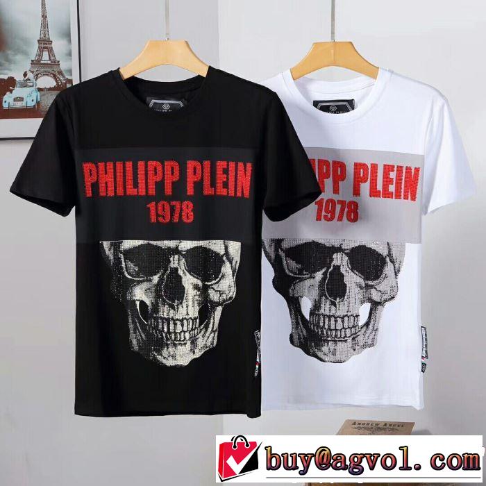 PHILIPP PLEIN Tシャツ/ティーシャツ 2色可選 2019夏色っぽさ カジュアルファッションを楽しもう フィリッププレイン