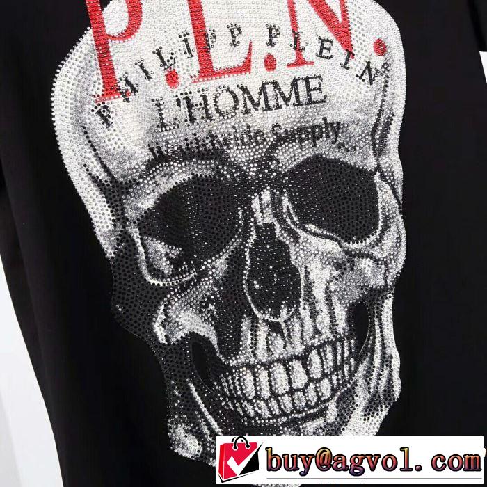 Tシャツ/ティーシャツ 2色可選 《2019年》今、注目のストリート リッチな印象に フィリッププレイン PHILIPP PLEIN