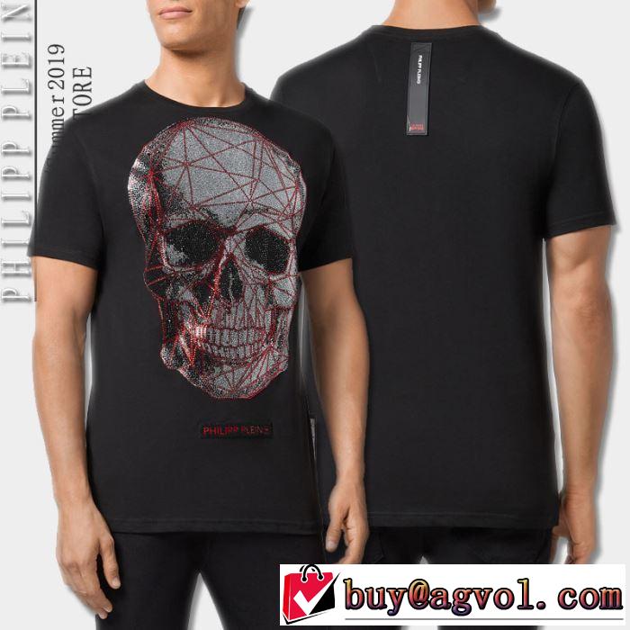 カジュアルファッションを楽しもう Tシャツ/半袖 フィリッププレイン2019春夏人気トレンドアイテム  PHILIPP PLEIN