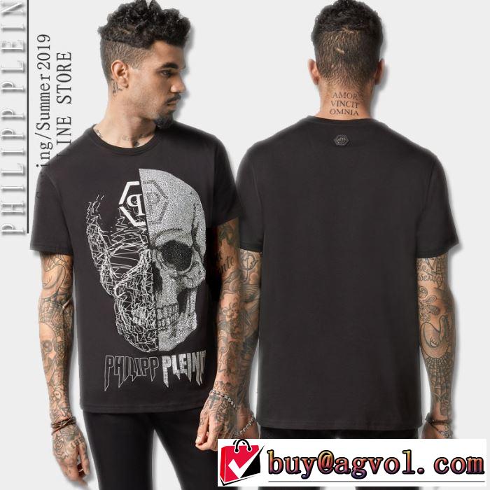 2019春夏人気トレンドアイテム Tシャツ/半袖 2色可選フィリッププレイン PHILIPP PLEIN 毎年トレンドアイテムが出る