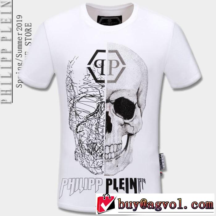 2019春夏人気トレンドアイテム Tシャツ/半袖 2色可選フィリッププレイン PHILIPP PLEIN 毎年トレンドアイテムが出る