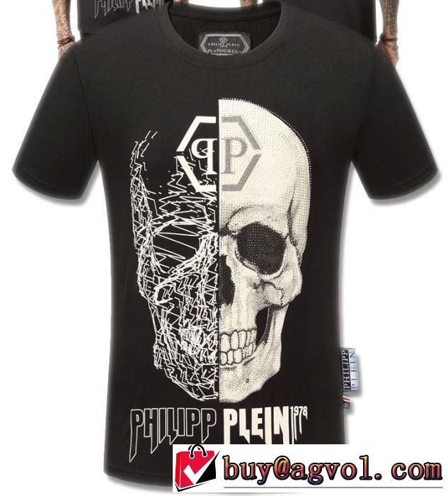 2019春夏人気トレンドアイテム Tシャツ/半袖 2色可選フィリッププレイン PHILIPP PLEIN 毎年トレンドアイテムが出る