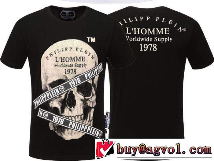 フィリッププレイン PHILIPP PLEIN Tシャツ/半袖 2019年夏の一押しファッションアイテム 2色可選 夏らしい季節感