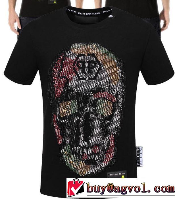 今季は特に注目ファション 2色可選フィリッププレインファッションにトレンド PHILIPP PLEIN Tシャツ/半袖